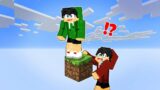 Minecraft, But You Only get One Block Ep1 (Tagalog)