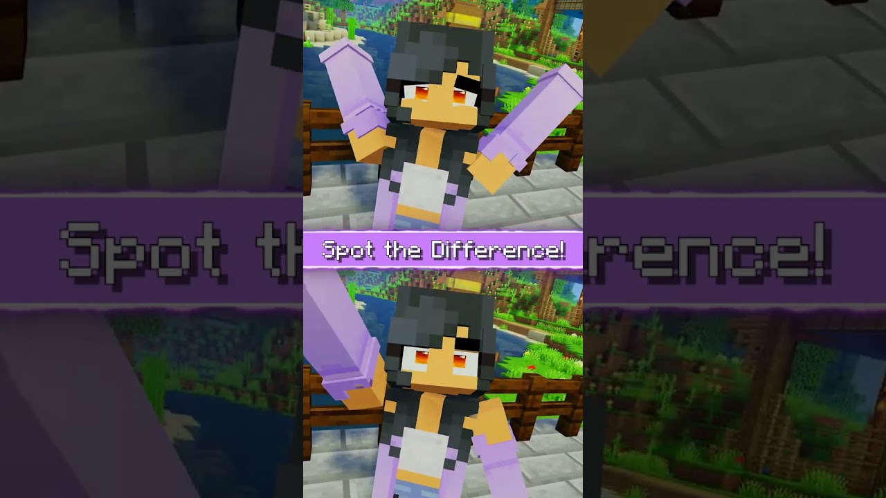 Minecraft Spot The DIFFERENCE! - Minecraft videos