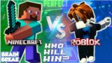 Minecraft vs Roblox Jump Battle | Brain Break
