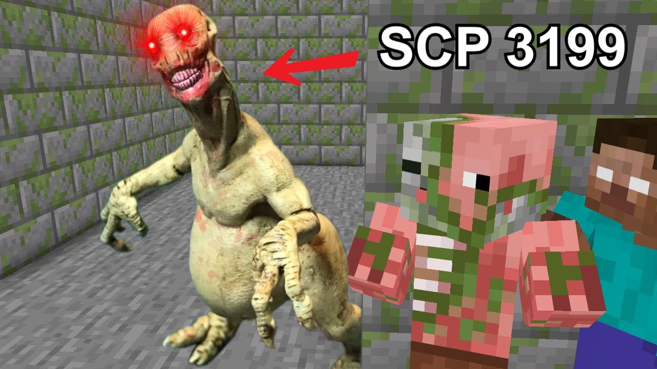 Monster School: SCP 3199 ATTACK (HUMAN REFUTED) - Minecraft Animation ...