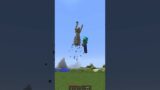 POV: that short friend vs tall friend in Minecraft! (INSANE) #shorts #meme #memes