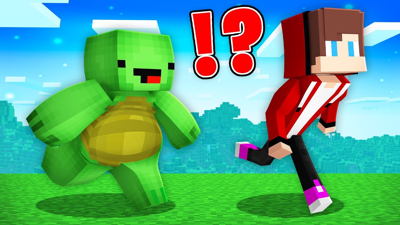 TALL THIN Speerunner vs SHORT FAT Hunter : JJ vs Mikey in Minecraft ...