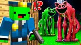 Why MIKEY and JJ Became CatNap NightMare and ATTACK MIKEY and JJ ? – in Minecraft Maizen