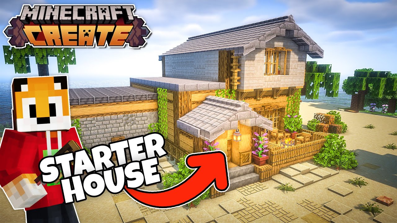 Episode 1: I had an EPIC start to this NEW Minecraft Create Mod world ...