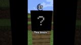 Guess the Minecraft block in 60 seconds 22