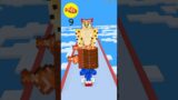 HELP SONIC CAT RUN CHALLENGE ESCAPE FROM ANGRY CAT with Sonic #minecraft #shorts