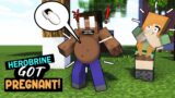 HEROBRINE GOT PREGNANT!!: SAD ENDING :( : Minecraft Animation