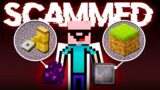 How I Scammed the Whole Minecraft Server!