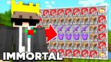 I Became IMMORTAL by Using CREATIVE mode on this Minecraft Server…