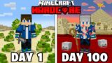 I Survived 100 DAYS of Plagues in Minecraft