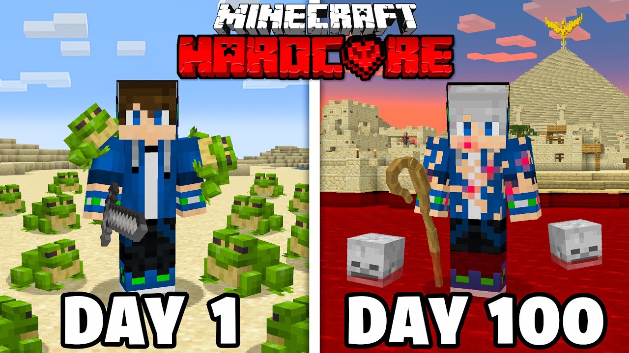 I Survived 100 DAYS of Plagues in Minecraft - Minecraft videos