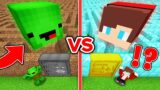 JJ And Mikey Found a BIGGEST MAZE DIRT vs DIAMOND in Minecraft Maizen