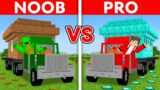 JJ RICH vs Mikey POOR – TRUCK HOUSE Build Challenge in Minecraft