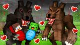 JJ and Mikey Were Adopted By WEREWOLF FAMILY in Minecraft! – Maizen