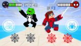 JJ vs Mikey SPIDER-MAN vs VENOM Battle Game SuperHero – Maizen Minecraft Animation