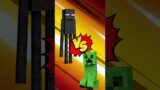 Le CLASH des MOBS dans Minecraft #shorts