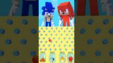 Maze Challenge Ball with Sonic and Knuckles #minecraft #sonic