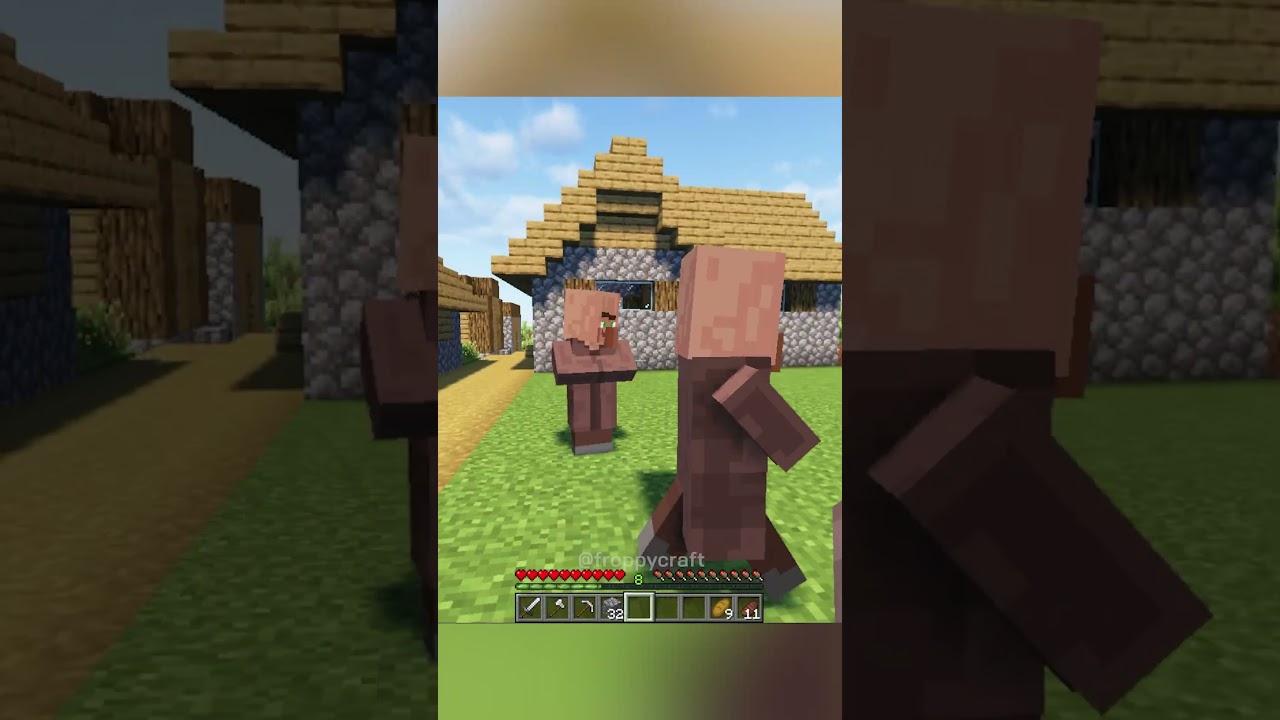 Minecraft Villagers Found Nuke #minecraft #villager #grox - Minecraft ...