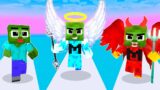 Monster School : Angel and Devil Baby Zombie Vs Squid Game Doll – Minecraft Animation