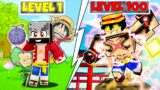Paglaa Tech is POWERFUL LUFFY (ONE PIECE) in Minecraft (Hindi)