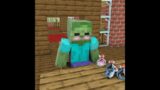 Poor Baby Zombie Girl has a bad family – Sad Story – Minecraft Animation