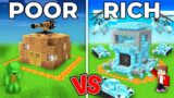 Poor Mikey vs Rich JJ Security Base Survival Battle in Minecraft ! – Maizen