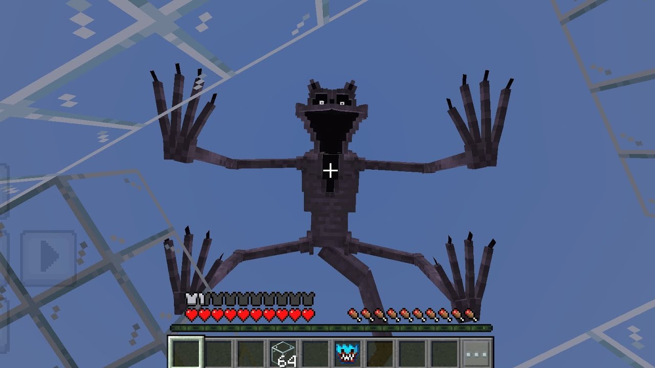 Poppy Playtime Chapter 3 v3 MOD UPDATE in Minecraft PE - Minecraft videos