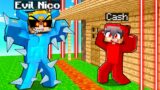 SECURITY HOUSE vs EVIL NICO in Minecraft!