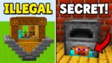 TOP 5 Illegal Houses in Minecraft!