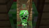 That Smallest Creeper lvl 1 vs Pro Creeper lvl 999 in Minecraft (boulevard of broken dreams) #meme