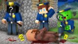 What JJ and Mikey are INVESTIGATING as Police in Minecraft? – Maizen