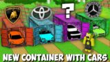 Which SECRET CONTAINER WITH CAR to CHOOSE in Minecraft ! VEHICLE BASE !