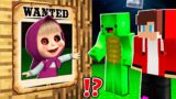 Why Creepy MASHA is WANTED ? Mikey and JJ vs MASHA and The BEAR – in Minecraft Maizen