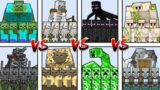 ALL MOB TEAMS TOURNAMENT | Minecraft Mob Battle