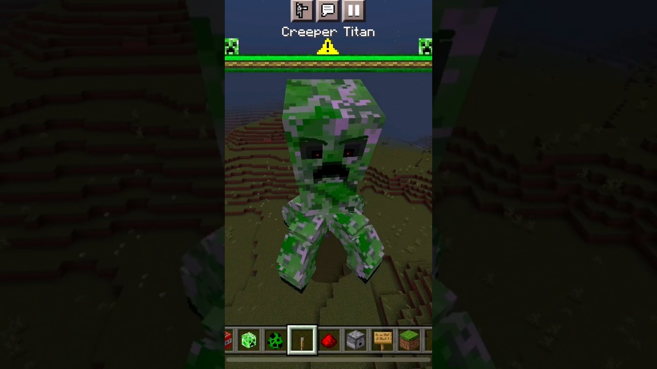 Creeper Titan Minecraft Nomods Minecraft Videos