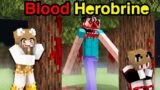Escaping BLOOD Herobrine's Scary Minecraft House (Tagalog)