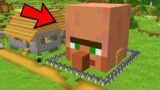 I PROTECTED THE MOBS HOUSE IN MINECRAFT!