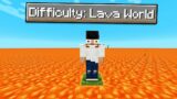 Minecraft, But Lava only World || Minecraft Mods || Minecraft gameplay