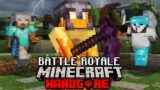 Minecraft Players Simulate Battle Royale