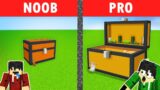 NOOB VS PRO: LARGE CHEST HOUSE BUILD CHALLENGE | Minecraft TAROPA VILLAGE (Tagalog)