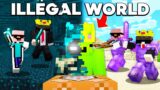 Why I Found the Most Illegal GLITCH in this Minecraft SMP