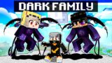 Adopted by a DARK FAMILY in Minecraft! (Hindi)