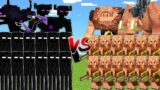 ENDERMEN vs PIGLIN ARMY