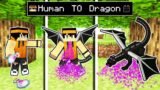 From HUMAN To DRAGON Story in Minecraft