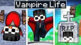 Having a VAMPIRE LIFE in Minecraft!