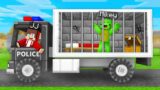 How JJ and Mikey Build PRISON POLICE Base on TRUCK in Minecraft? – Maizen