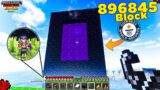 I Build Real Nether Portal With 896845 Block In Minecraft (Hindi)