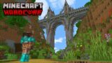 I Built a GIANT BRIDGE in Hardcore Minecraft 1.21 Survival!