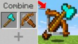 I COMBINED Items in Minecraft…