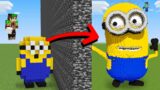 I Cheated With MINIONS in Minecraft Build Battle
